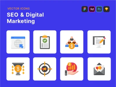SEO Icon Vector